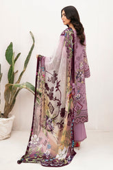 L-1103 | 3PC Unstitched Luxury Lawn Collection Mashaal By Ramsha